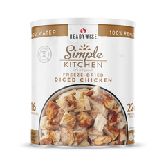 Simple Kitchen FD Diced Chicken - 16 Serving Can
